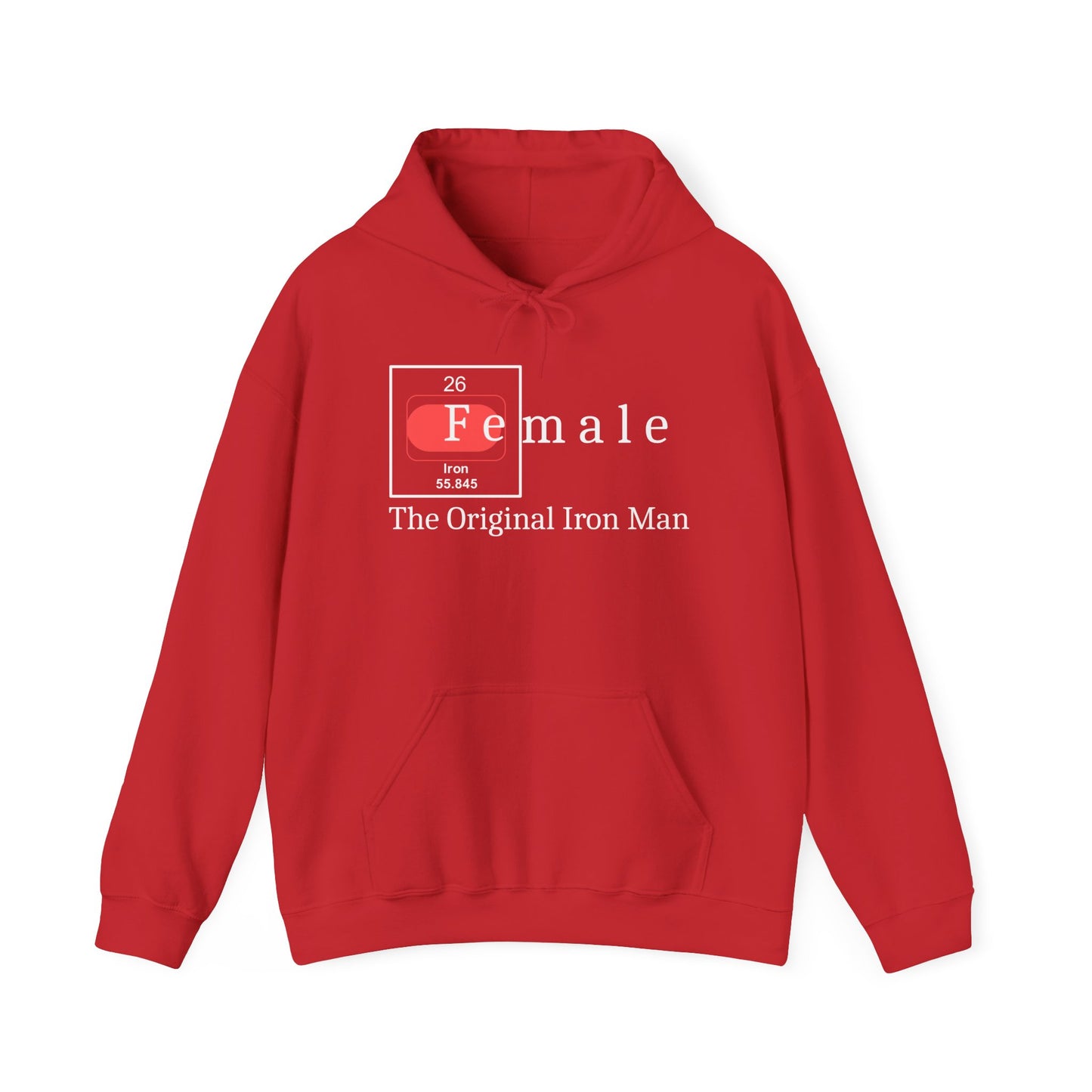 Female Ironman Hoodie Sweatshirt