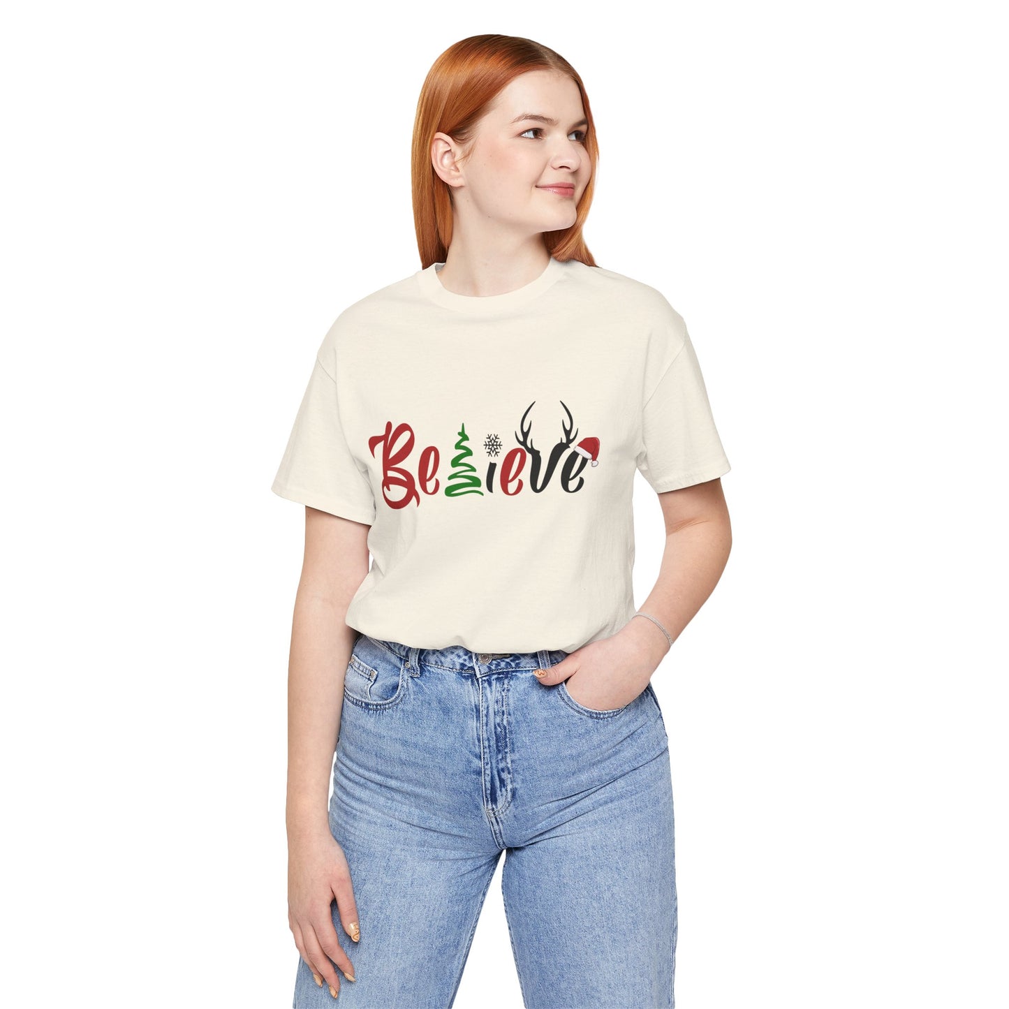 Believe Christmas Tee  Premium Unisex T-shirt