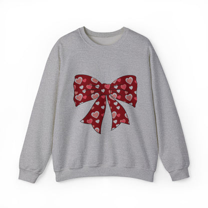 valentine Bow unisex Sweatshirt