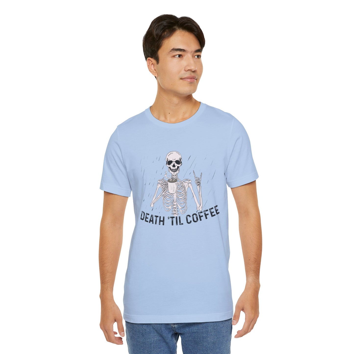 Death 'Til Coffee Premium Unisex T-shirt