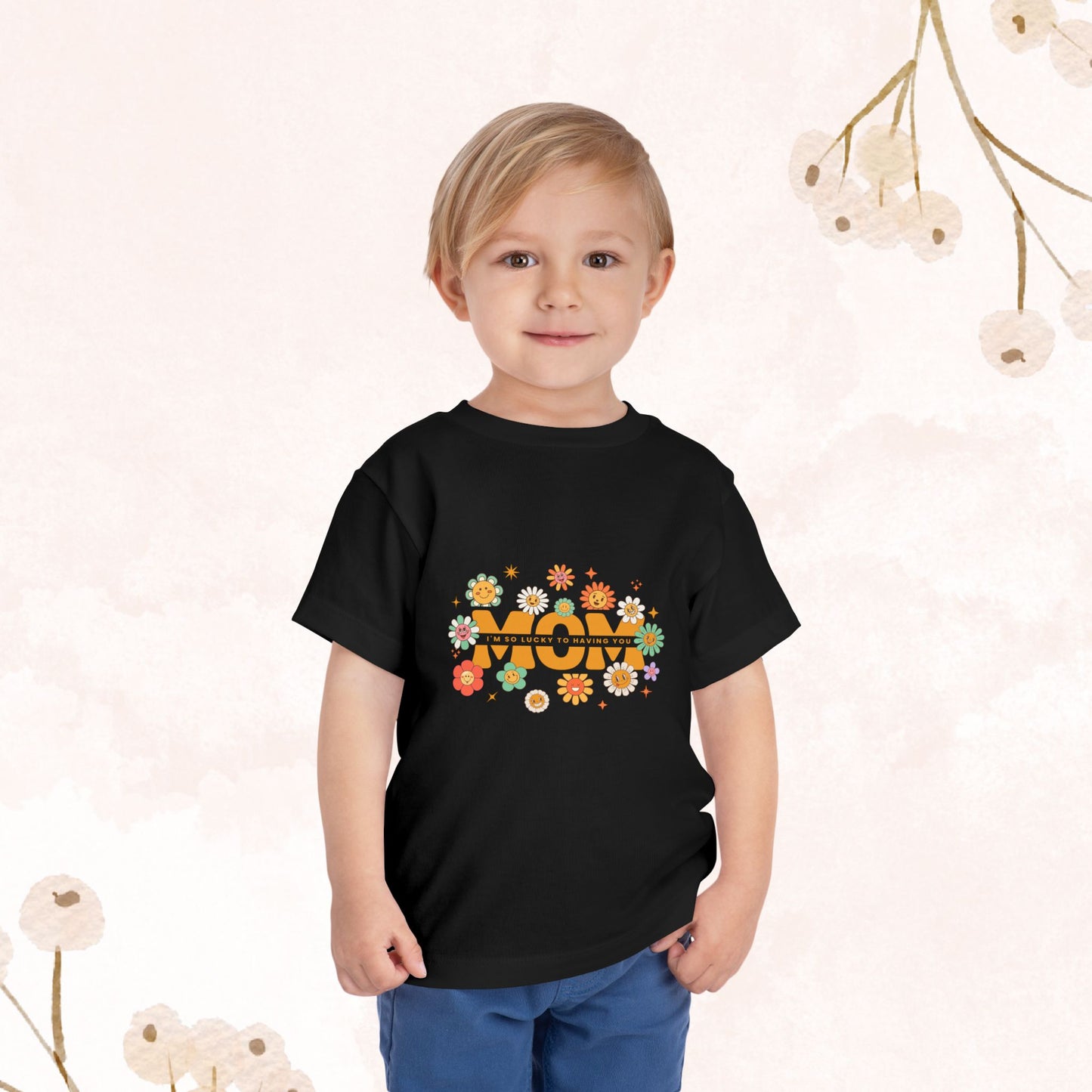 Mom Toddler Short Sleeve Tee