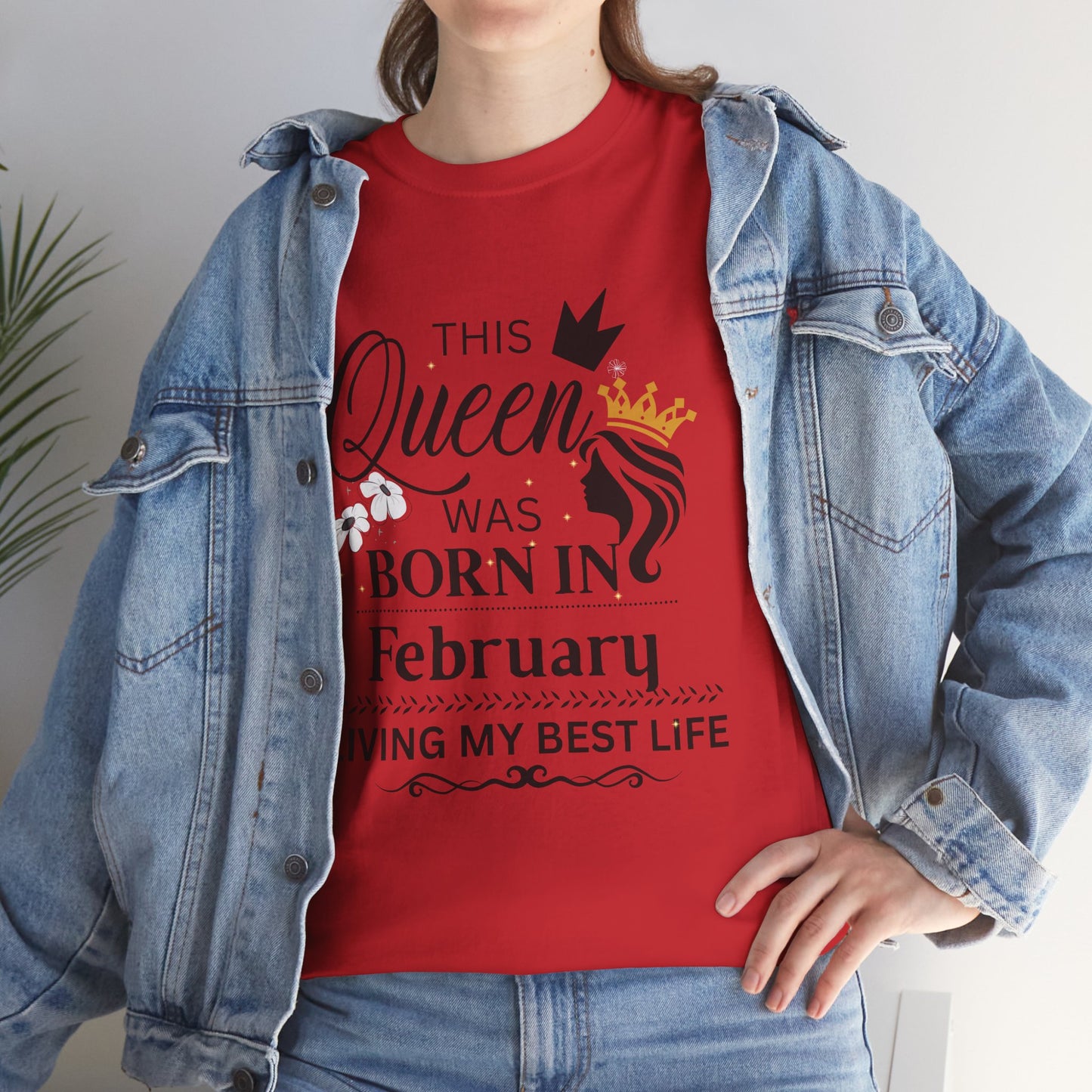 February Queen Unisex tee
