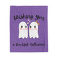 Bootiful Halloween Velveteen Plush Blanket