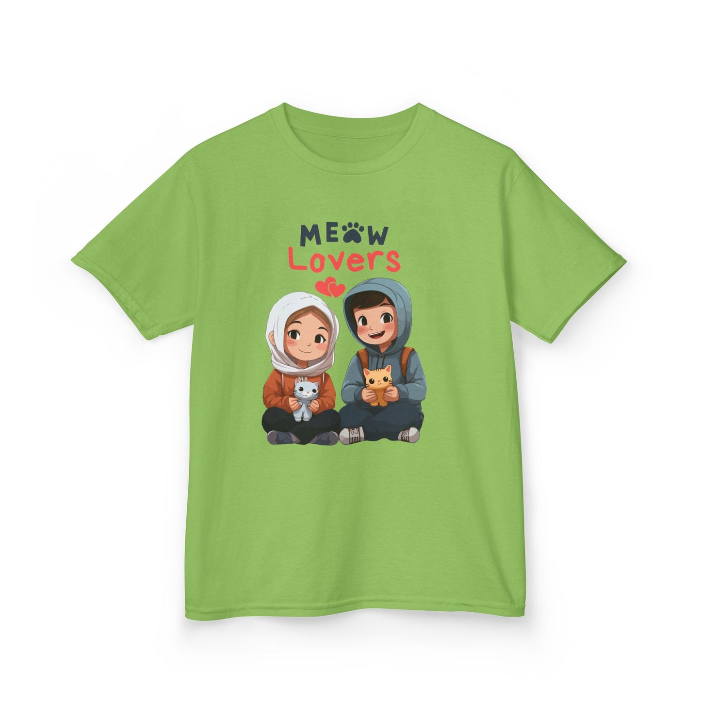Kids Cat Lovers Tee