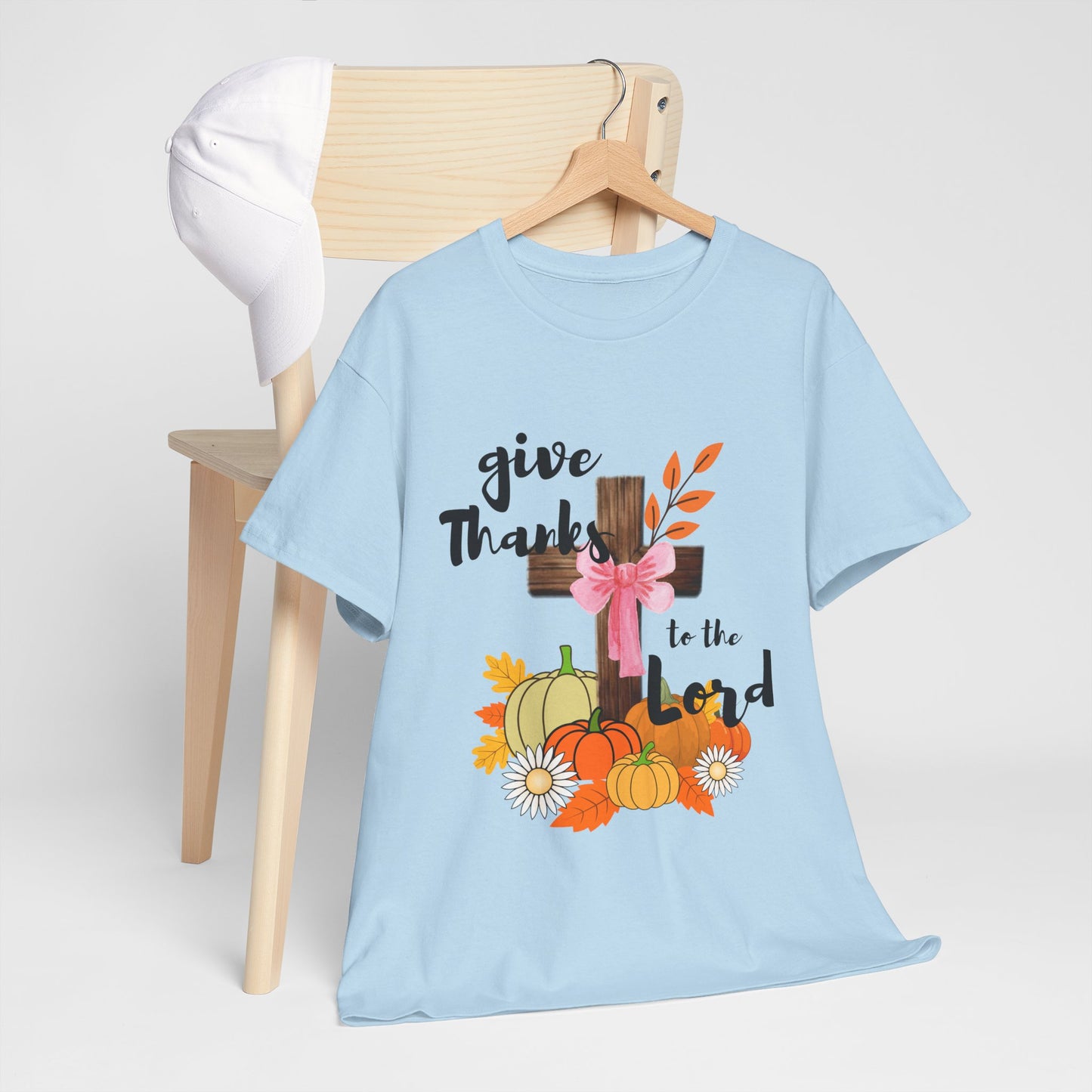 Thankful to the Lord Cotton unisex T-shirt