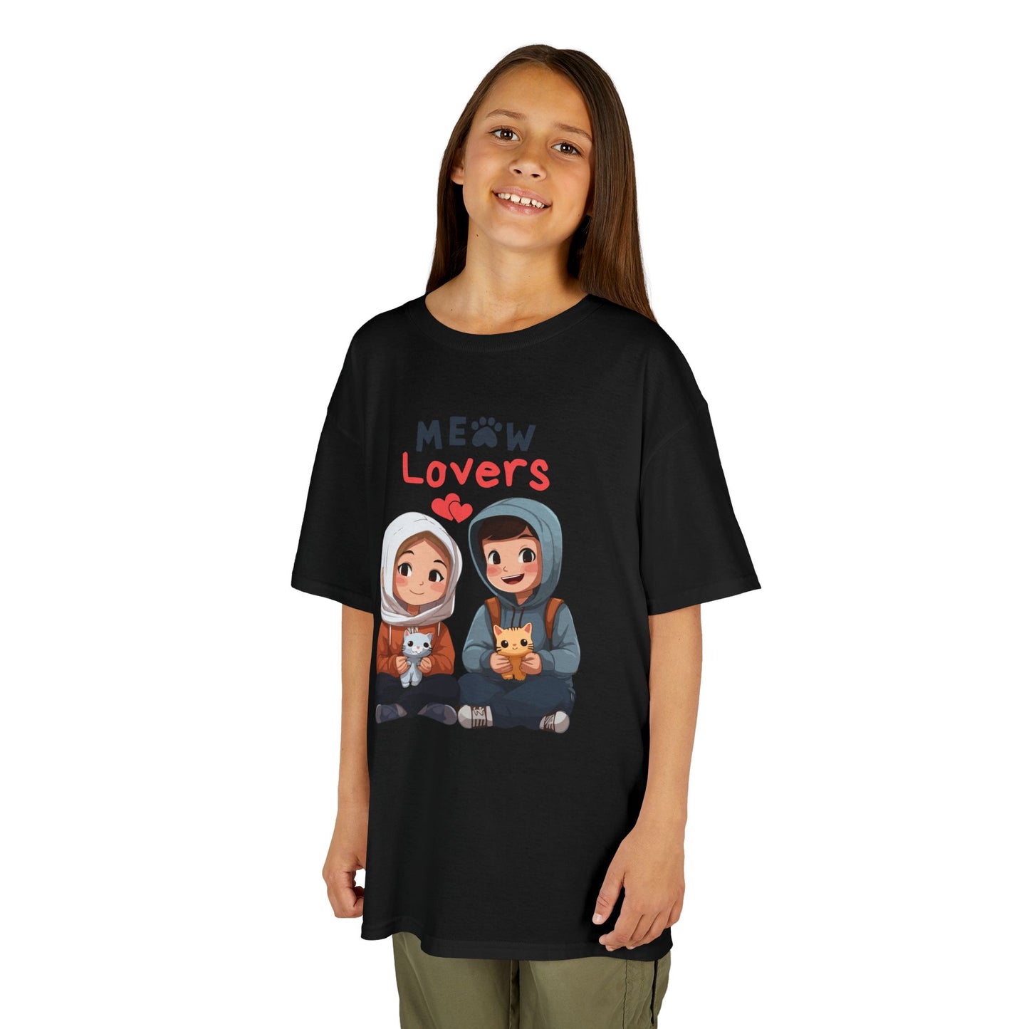 Kids Cat Lovers Tee