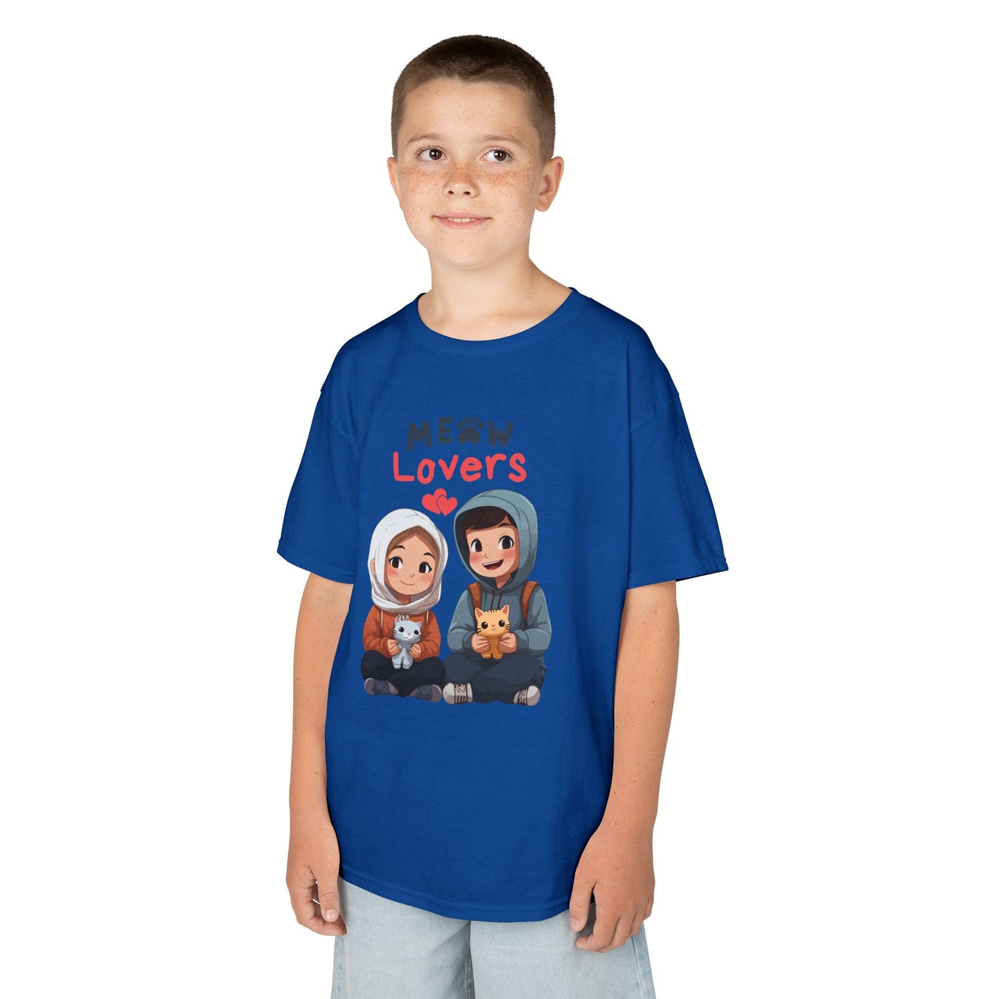 Kids Cat Lovers Tee