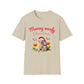 Meowy Woofy Christmas Cotton Unisex T-shirt