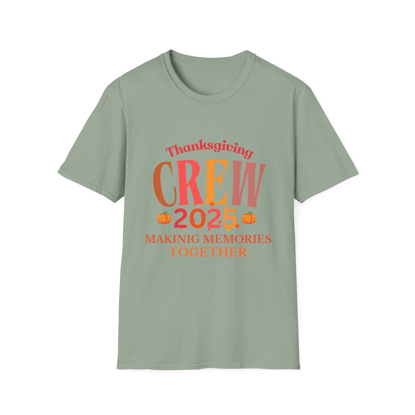 Thanksgiving Crew 2025 Soft Unisex T-shirt