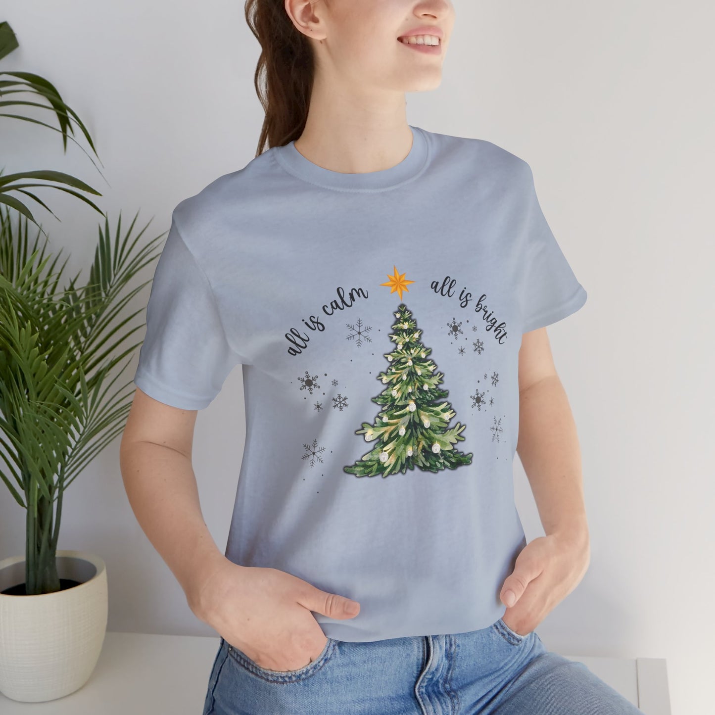All is Calm Christmas Premium Unisex T-shirt