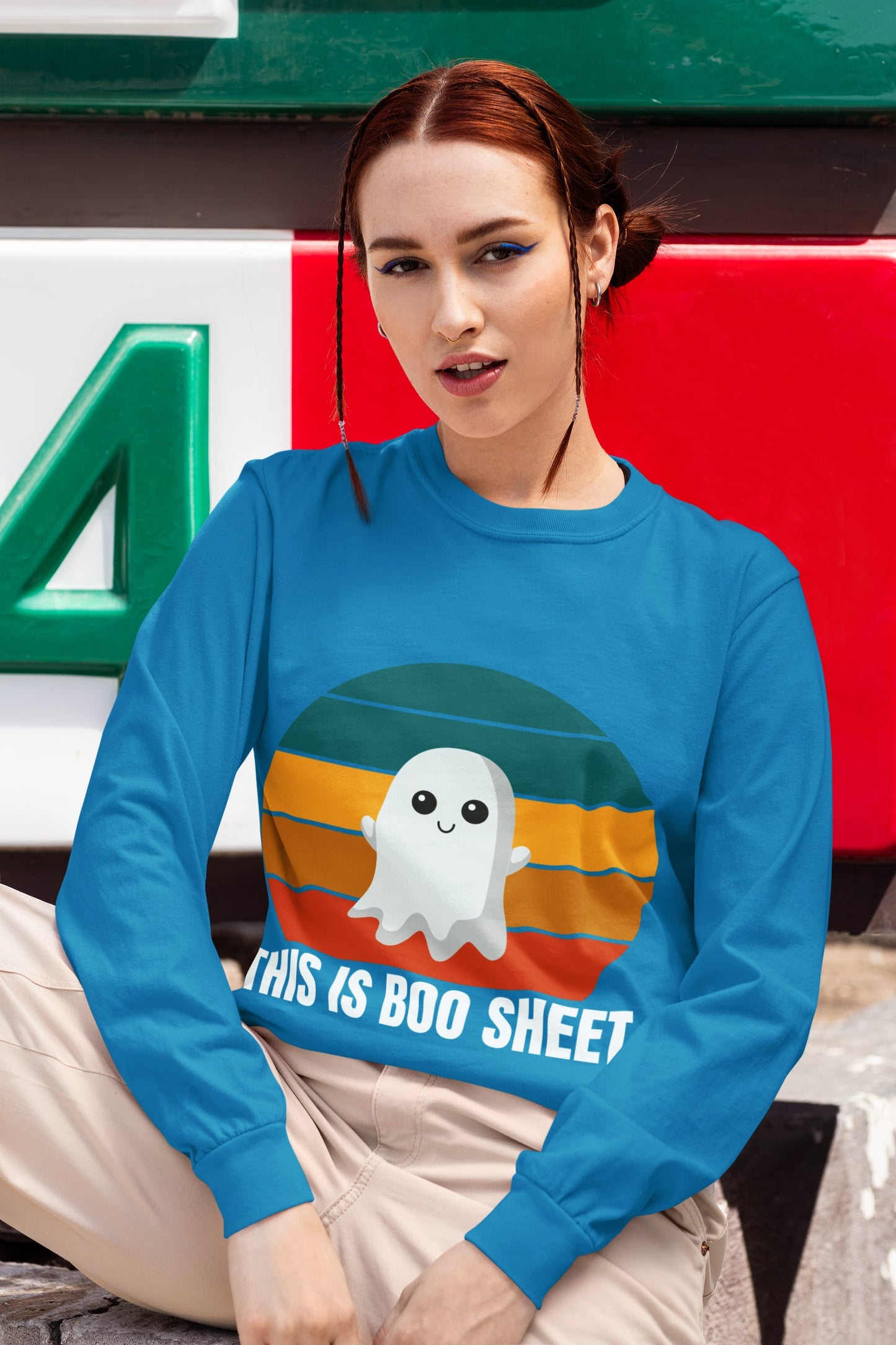Ghostly Fall Long Sleeve Tee