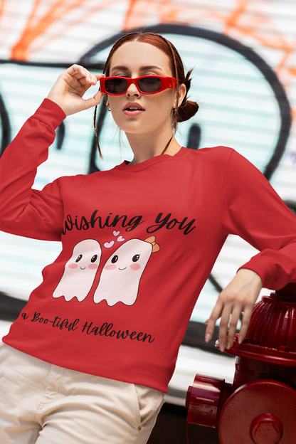 A Bootiful Halloween Unisex Ultra Cotton Long Sleeve Tee