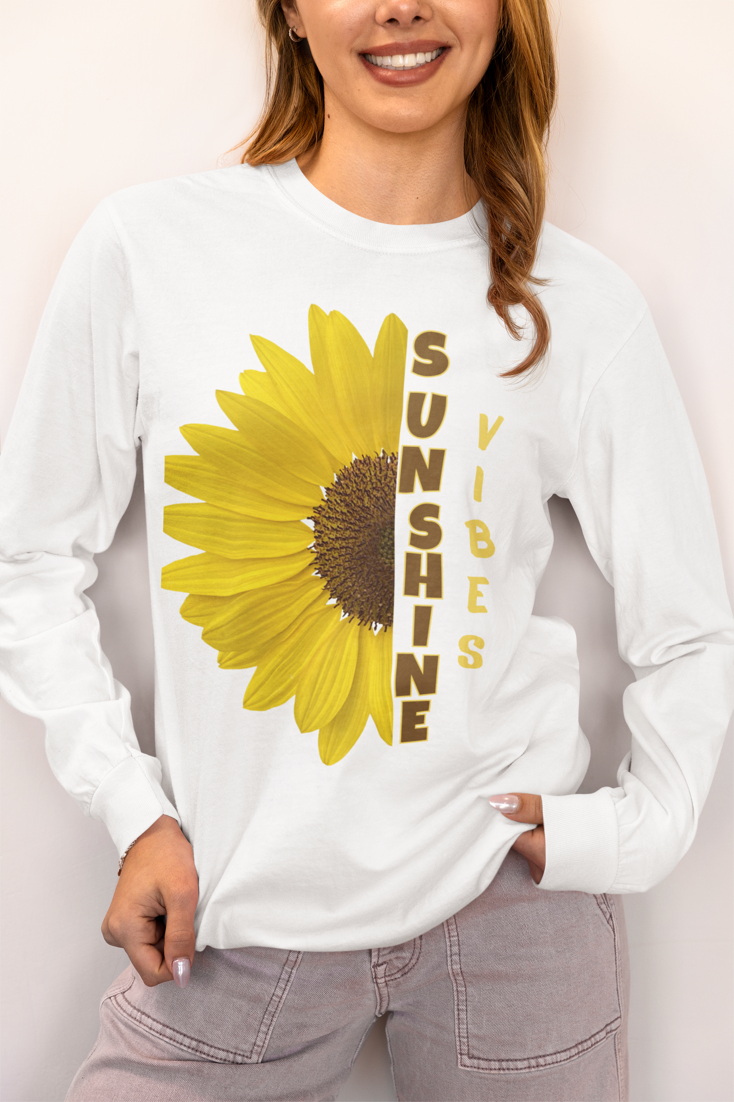 Sunshine Vibes Long Sleeve Tee