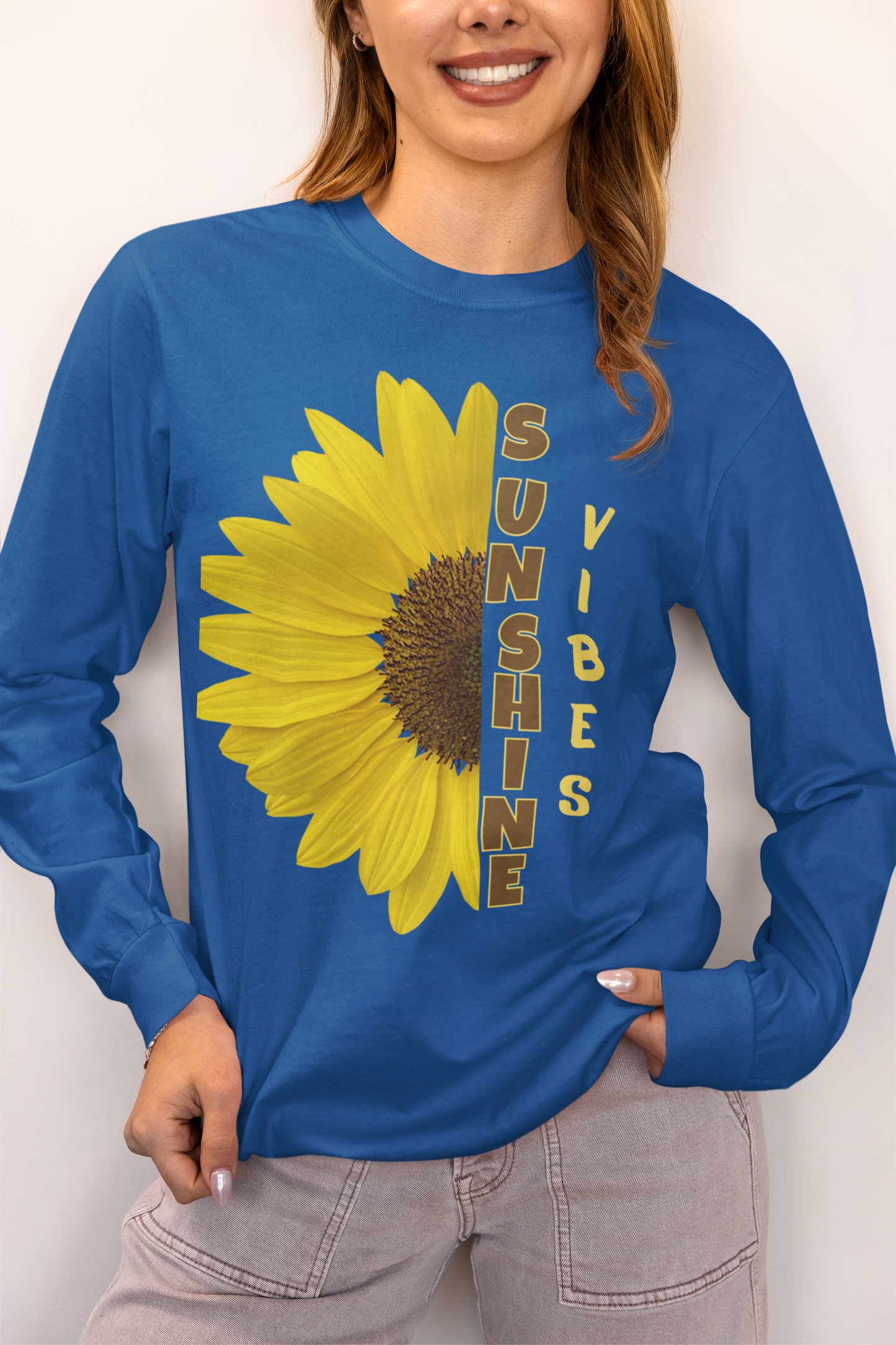 Sunshine Vibes Long Sleeve Tee