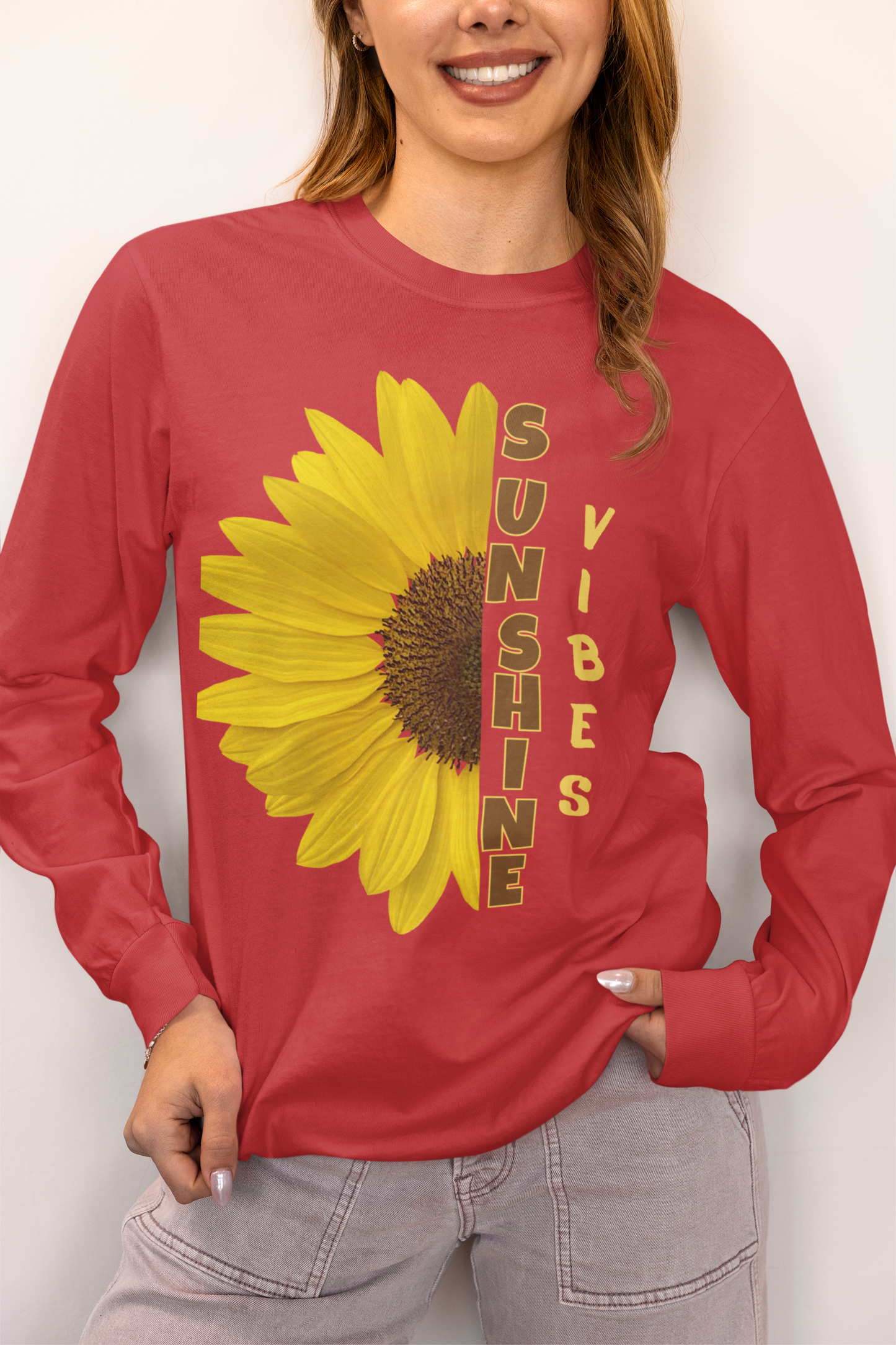 Sunshine Vibes Long Sleeve Tee
