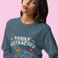 Easily Distracted by Dogs Long Sleeve Tee