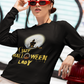 Crazy Halloween Lady Long Sleeve Tee
