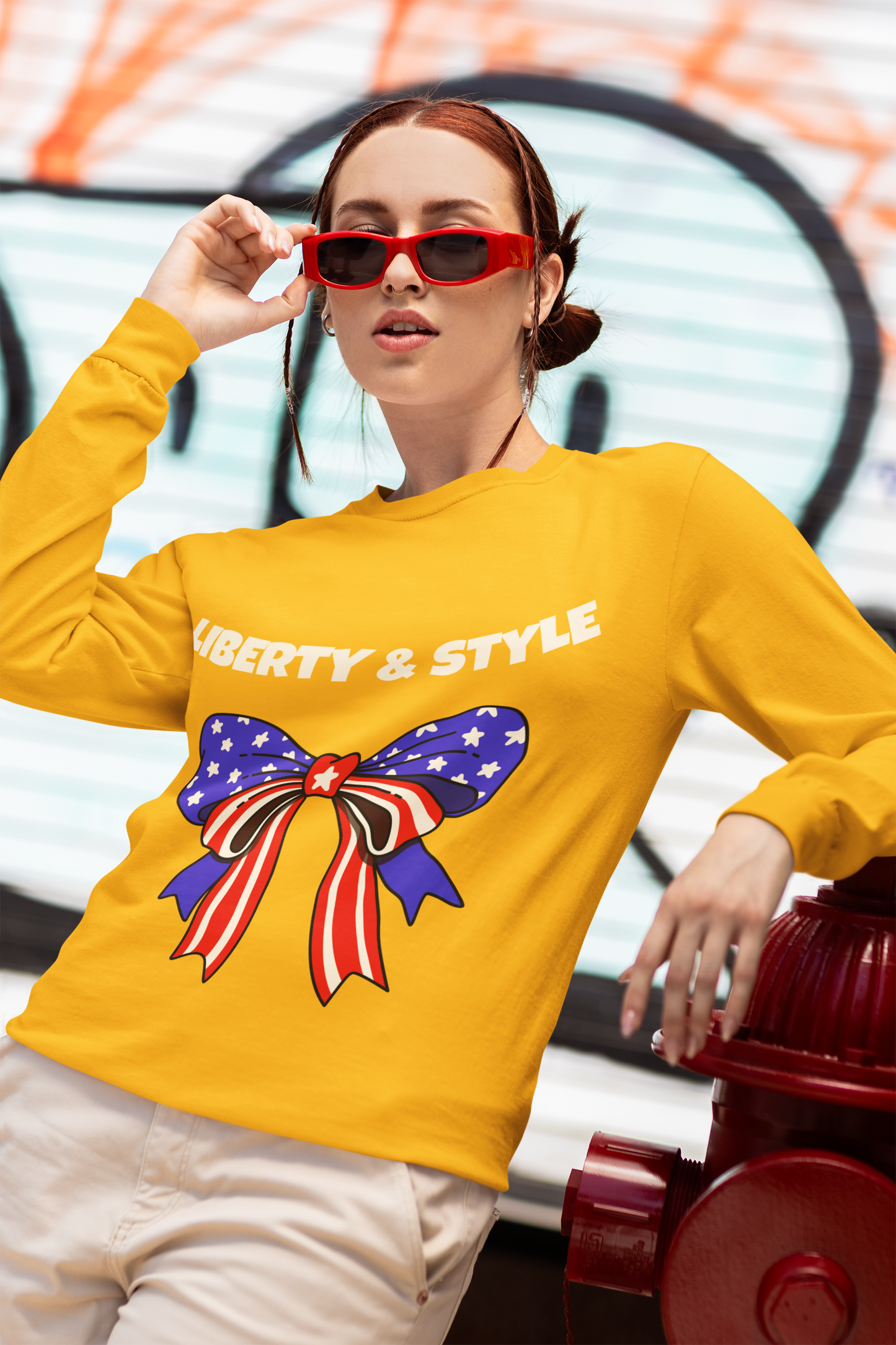 Liberty& Style Long sleeve T-Shirt