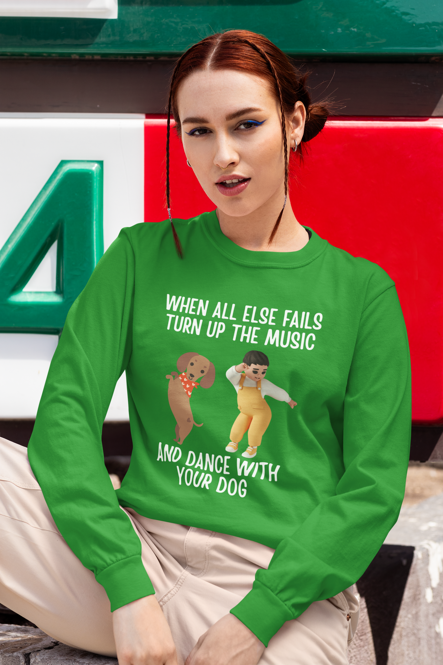 Dance With Your Dog Unisex Tshirt