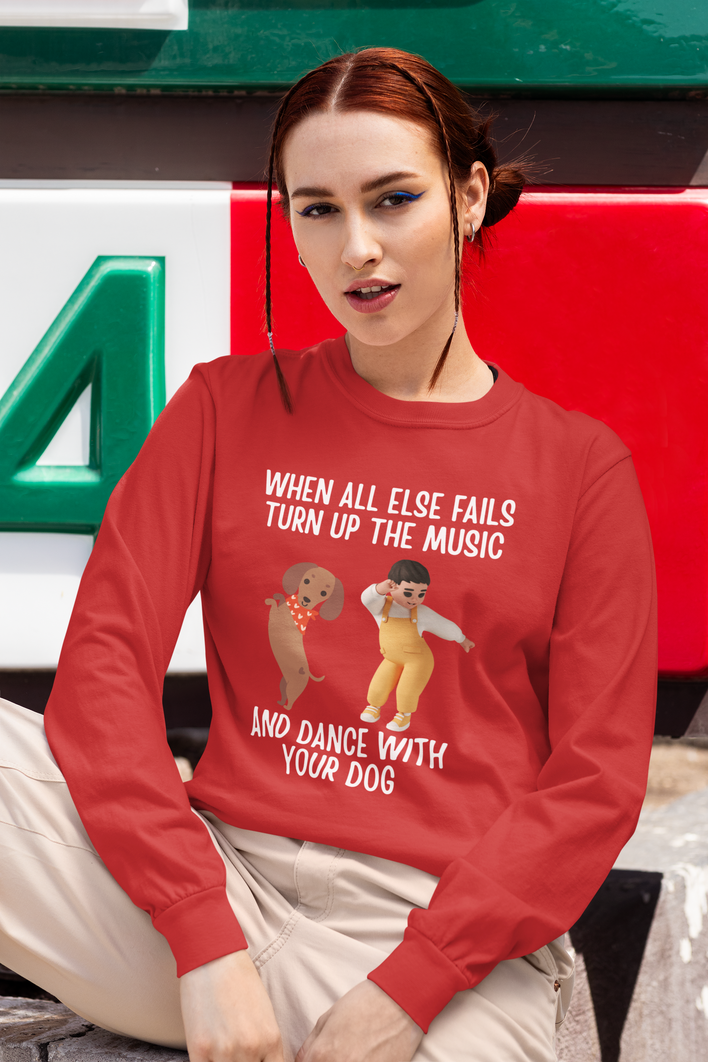 Dance With Your Dog Unisex Tshirt