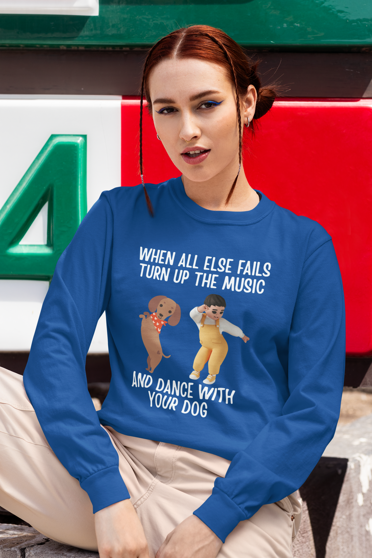 Dance With Your Dog Unisex Tshirt