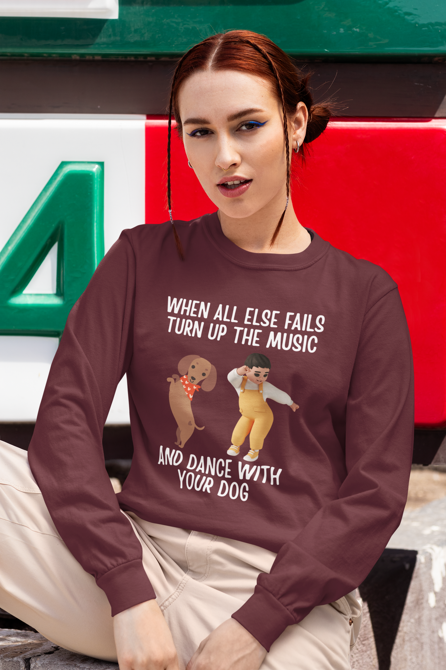 Dance With Your Dog Unisex Tshirt