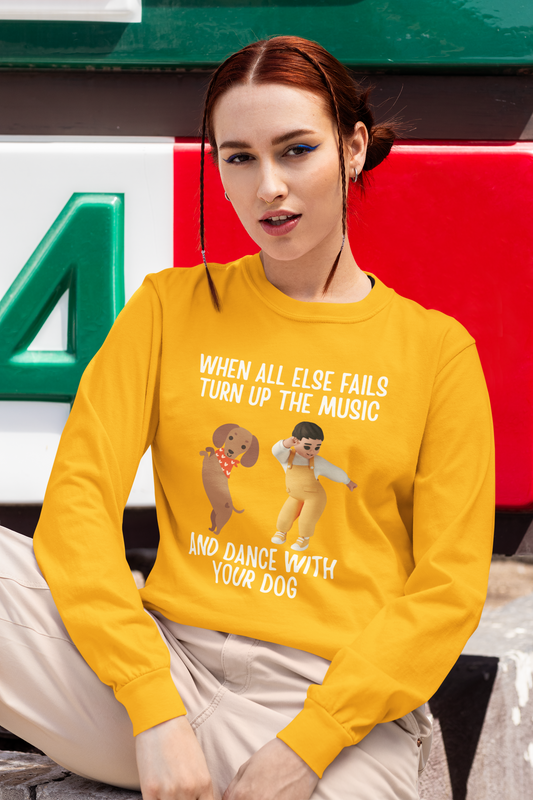 Dance With Your Dog Unisex Tshirt