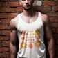 Unisex Floral Sunshine Tank Top