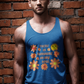 Unisex Floral Sunshine Tank Top