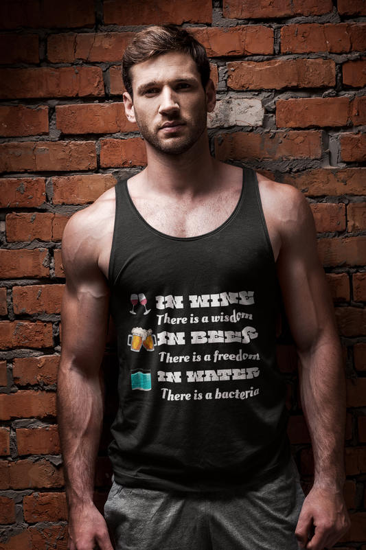 Wine Tank Top for Beach Days