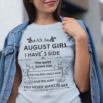 August Girl(Side) Unisex Tee -