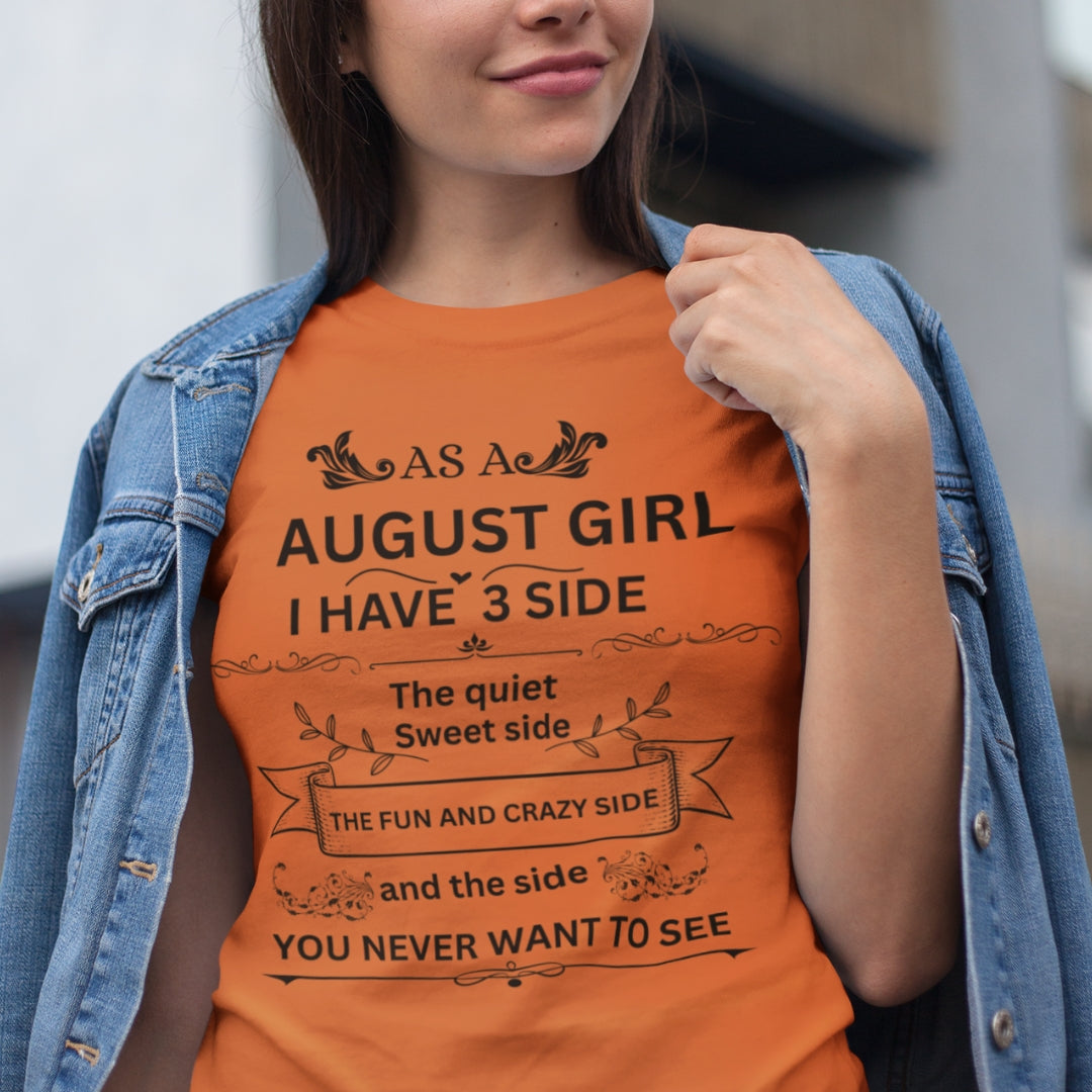 August Girl(Side) Unisex Tee -