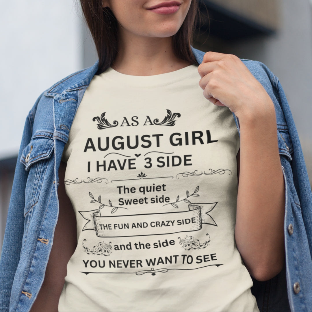August Girl(Side) Unisex Tee -