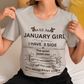 January Girl [side] Unisex  Tee