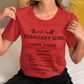 February Girl[ side] Unisex Tee