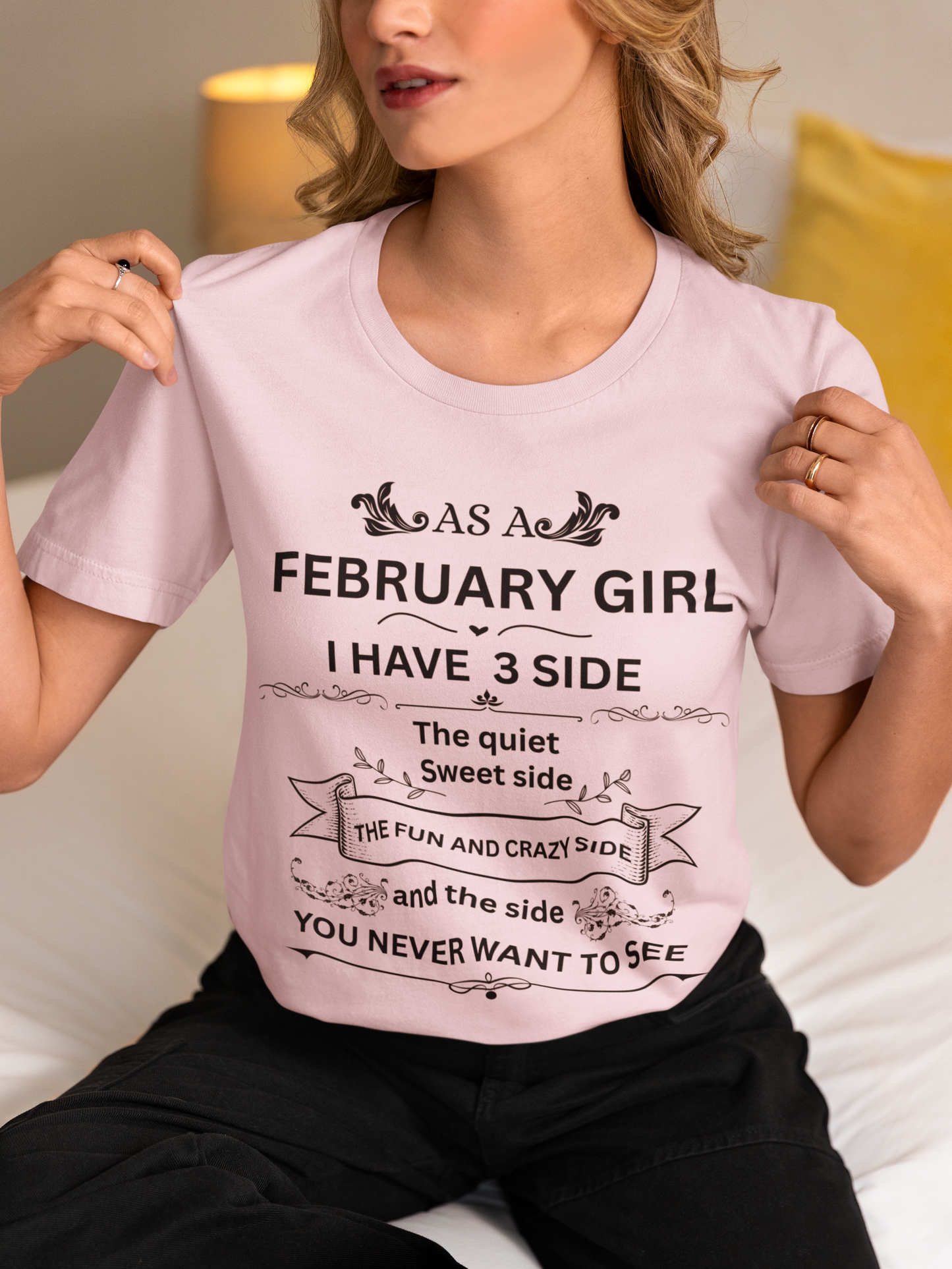 February Girl[ side] Unisex Tee