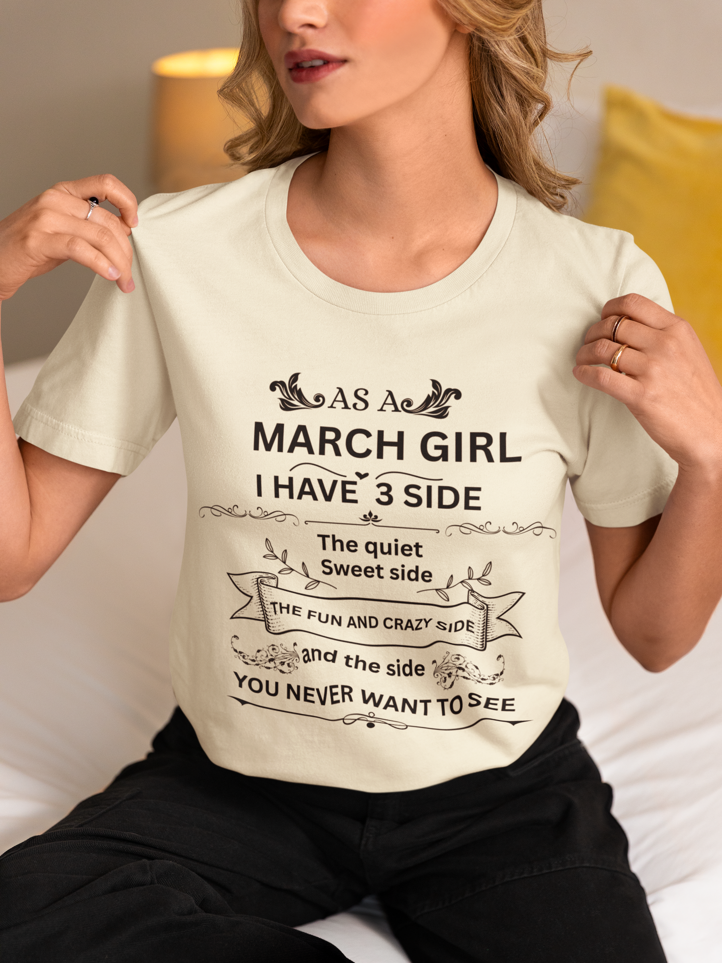 March Girl [side] Unisex Tee