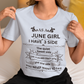 June Girl[ 3-Sided] Unisex Tee