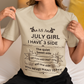 July Girl(Side) Unisex Heavy Cotton Tee