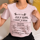 July Girl(Side) Unisex Heavy Cotton Tee