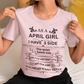 April Girl [side]Unisex Tee