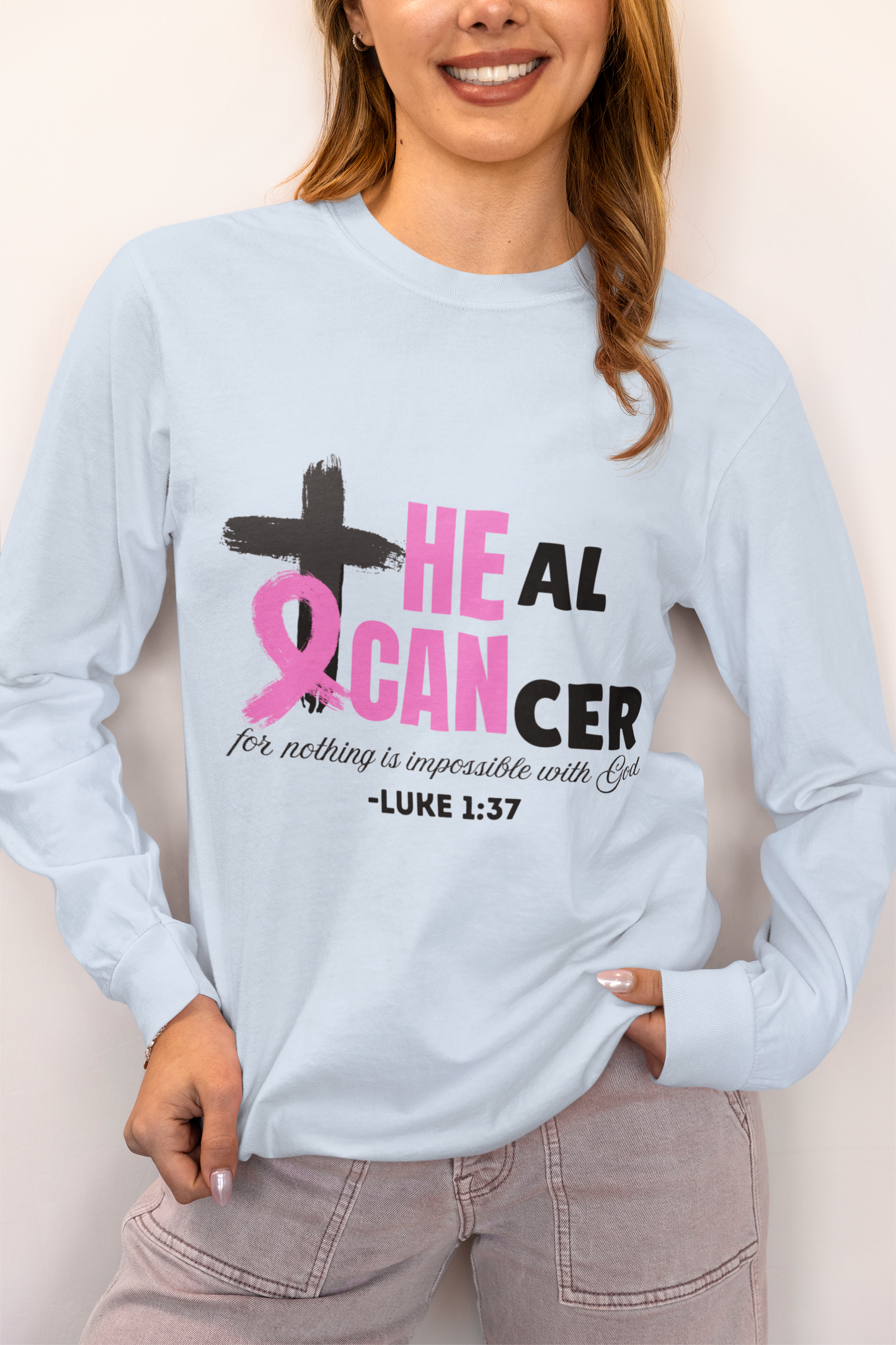 Heal Cancer Unisex Ultra Cotton Long Sleeve Tee
