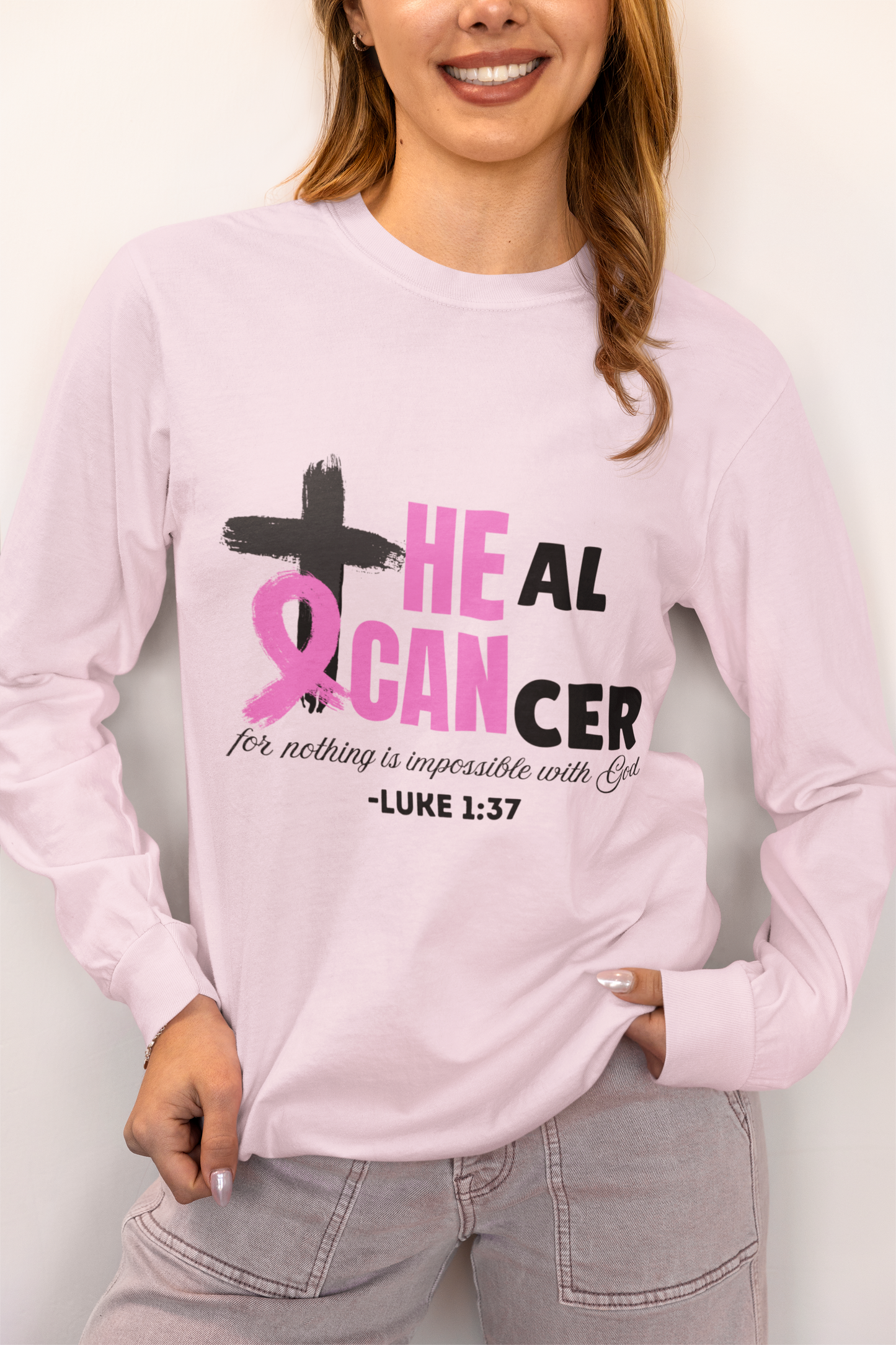 Heal Cancer Unisex Ultra Cotton Long Sleeve Tee