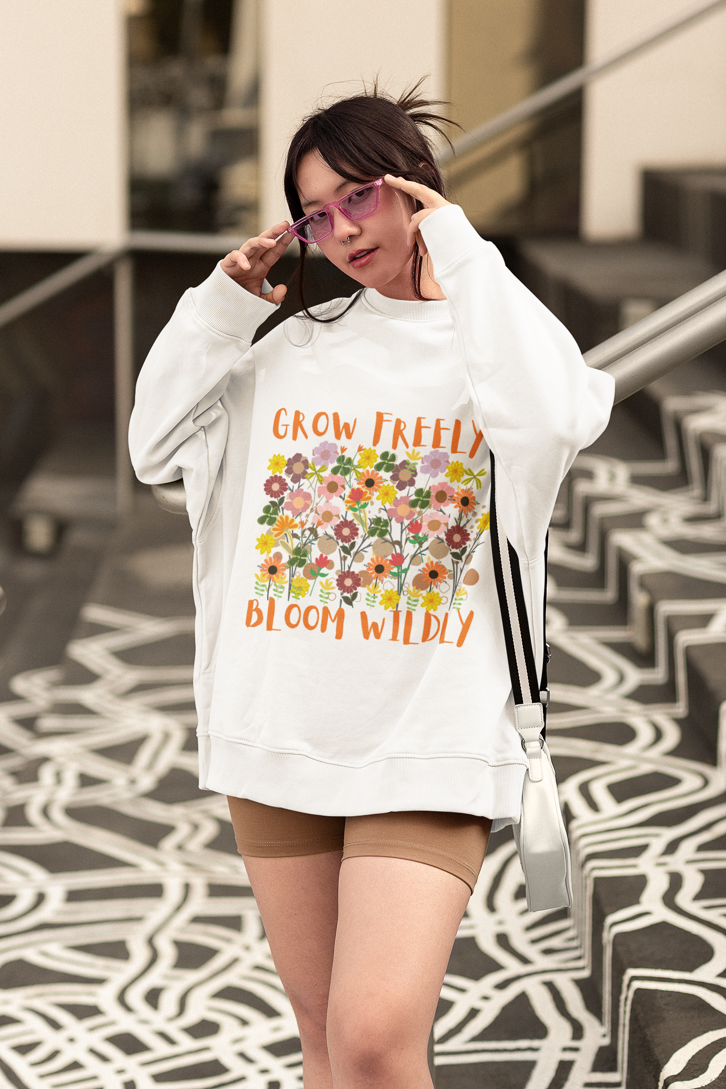 Grow Freely- Crewneck Sweatshirt