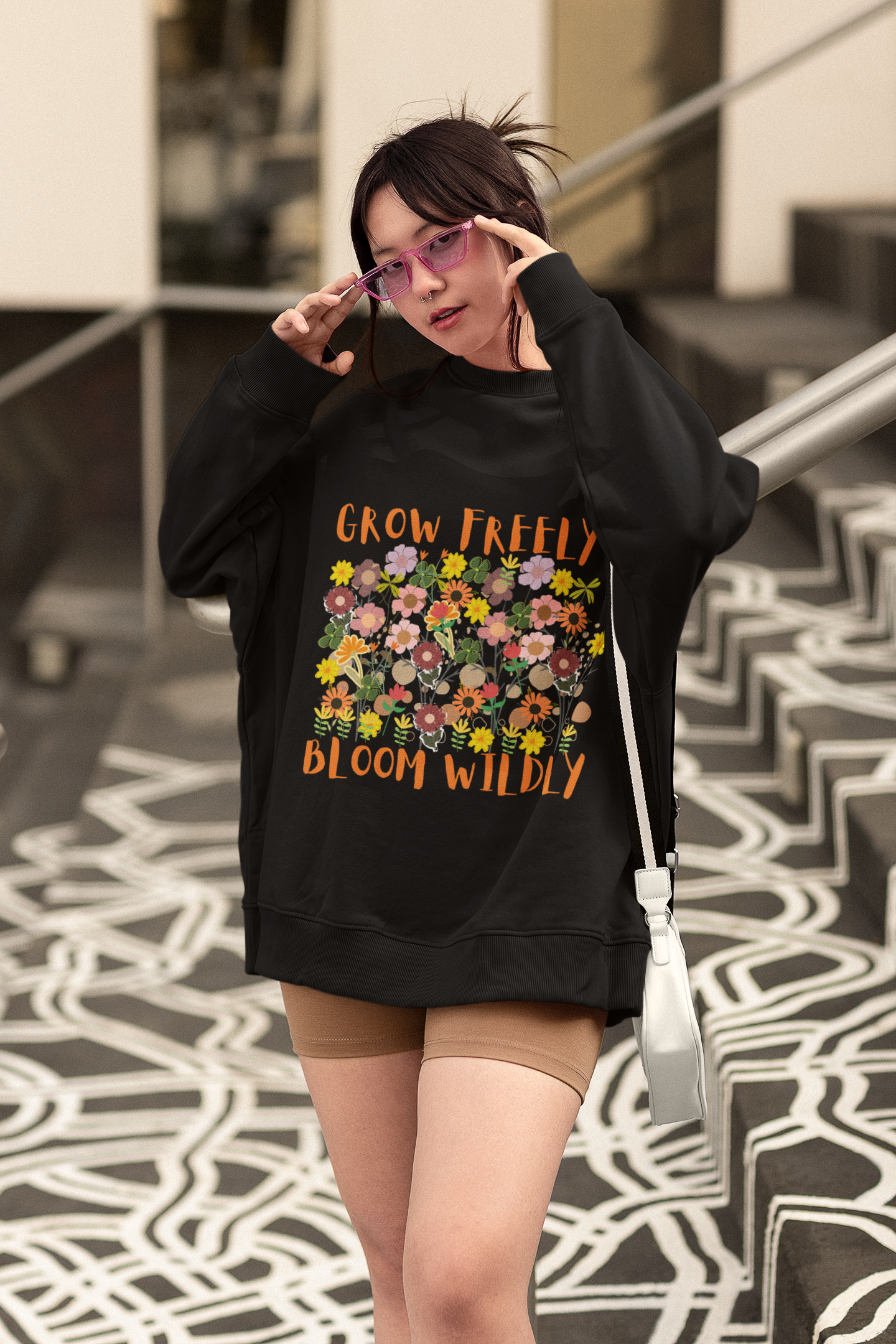 Grow Freely- Crewneck Sweatshirt