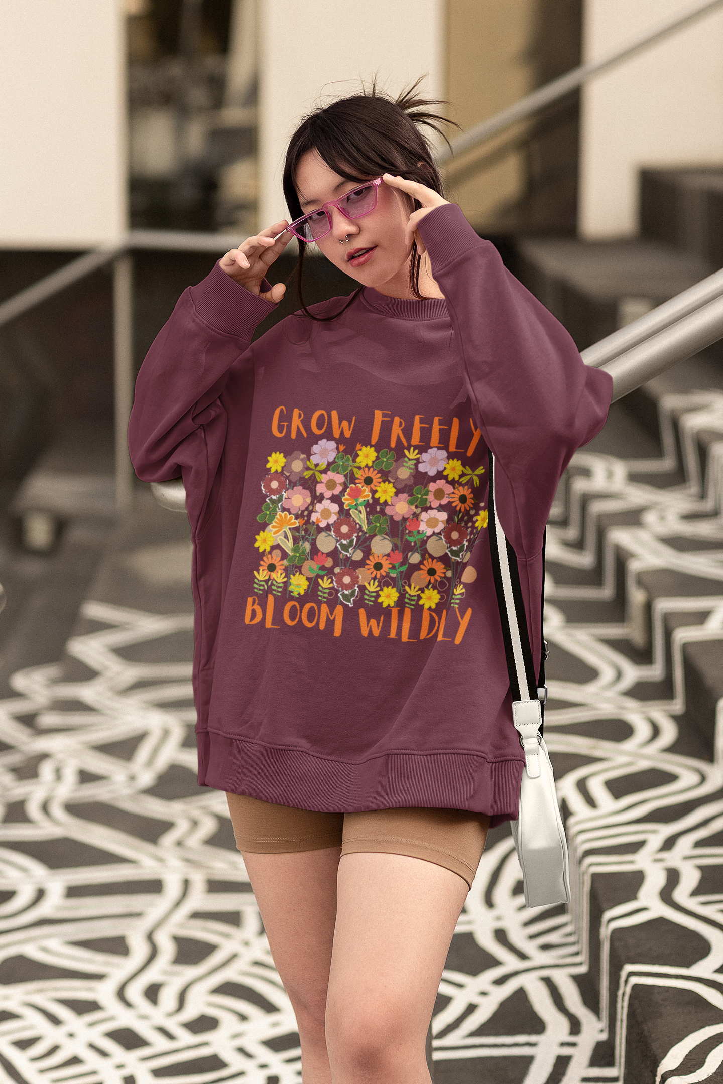 Grow Freely- Crewneck Sweatshirt