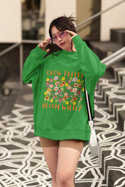 Grow Freely- Crewneck Sweatshirt