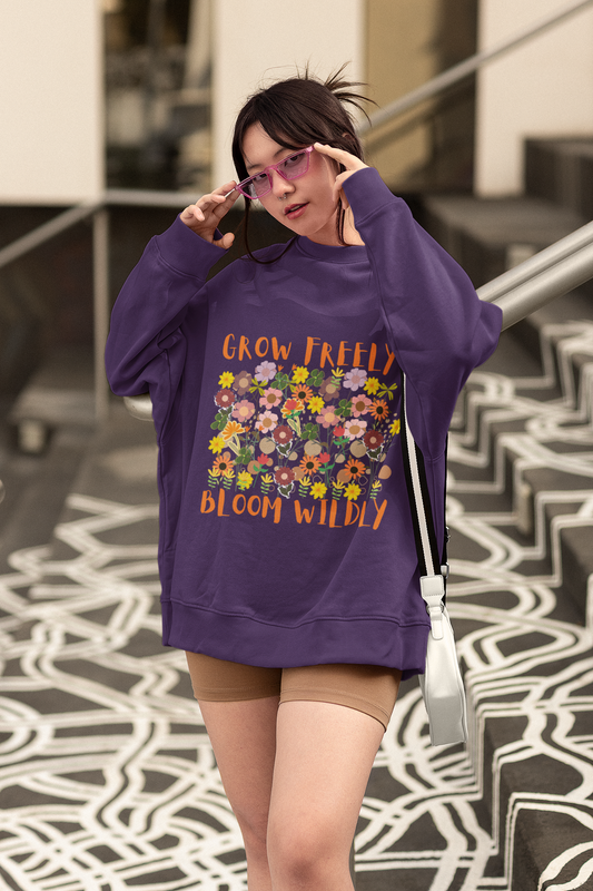 Grow Freely- Crewneck Sweatshirt