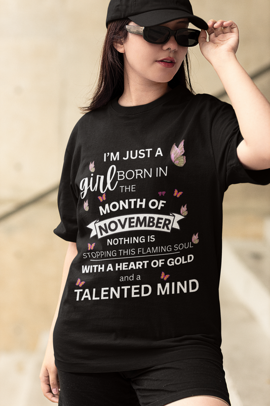 November Heart of God Birthday Girl