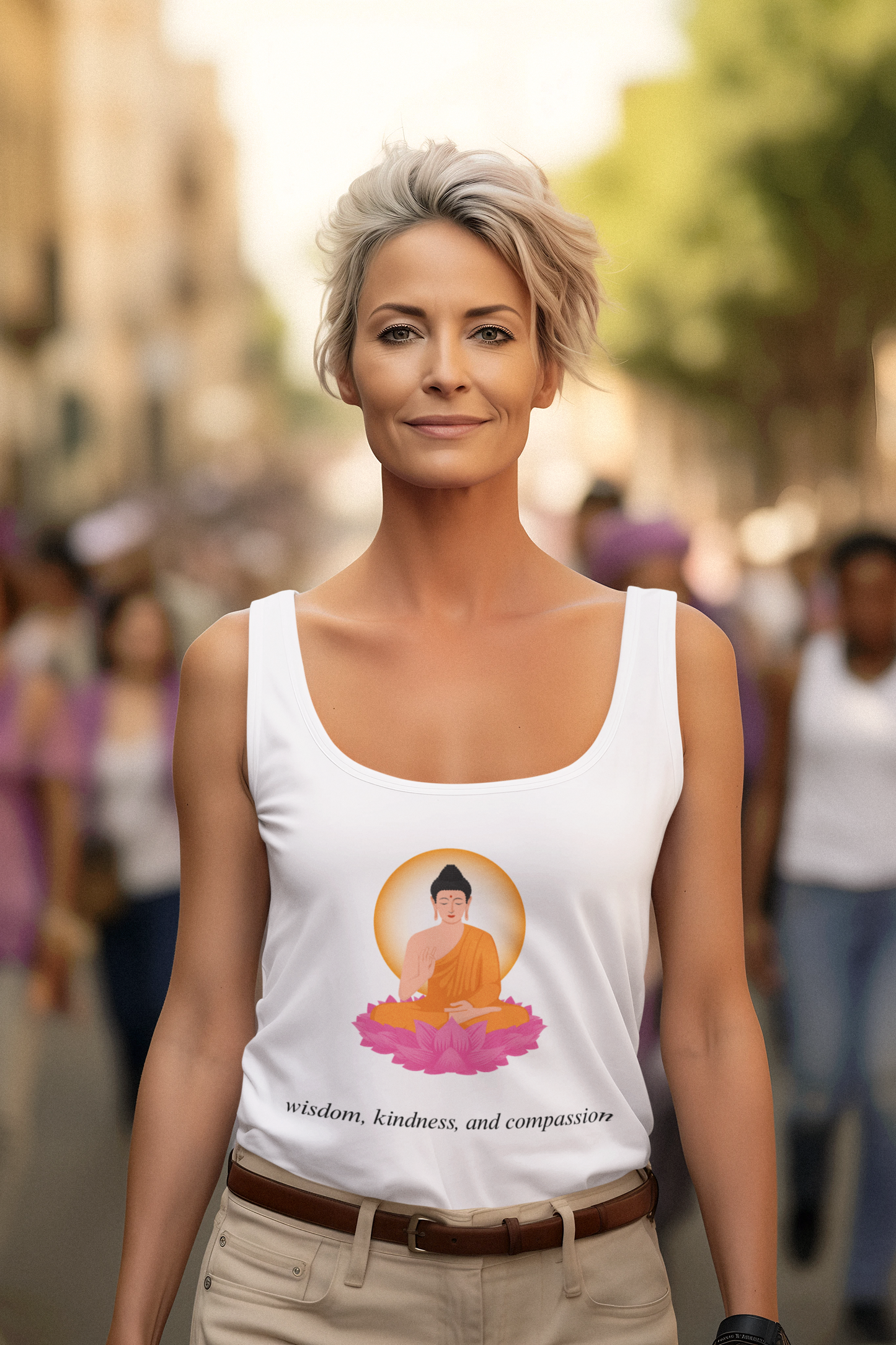 Buddha Meditation Tank Top